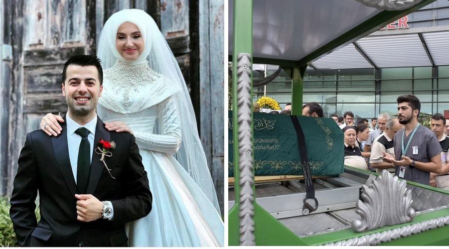 Kırklareli'ndeki selde ölen doktor ile eşi için hastanede tören