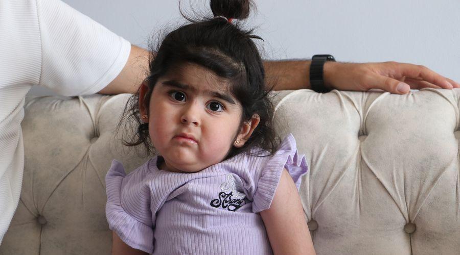 SMA'lı Berinay'ın yarım kalan tedavisi tamamlandı