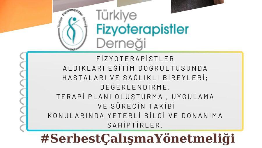 Türkiye Fizyoterapistler Derneğinden 'Serbest Meslek İcra Yönetmeliği' talebi