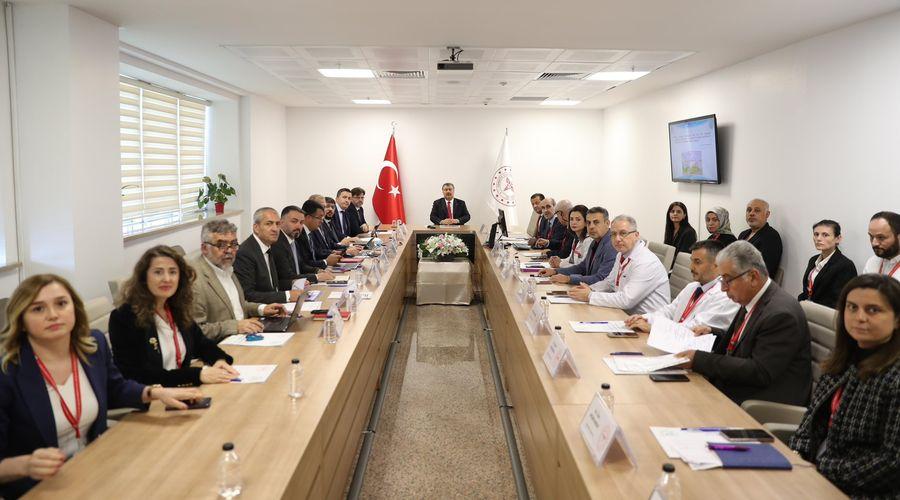 Bakan Koca başkanlığında MHRS toplantısı yapıldı