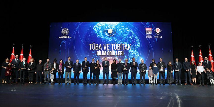 TÜBA ve TÜBİTAK Bilim Ödülleri sahiplerini buldu