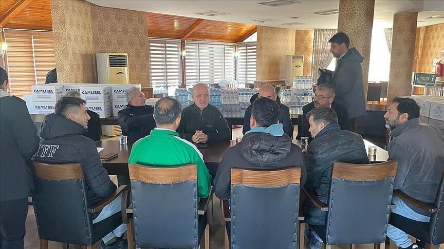 YÖK Başkanı Özvar, deprem bölgesindeki üniversite hastanelerinde incelemelerde bulundu