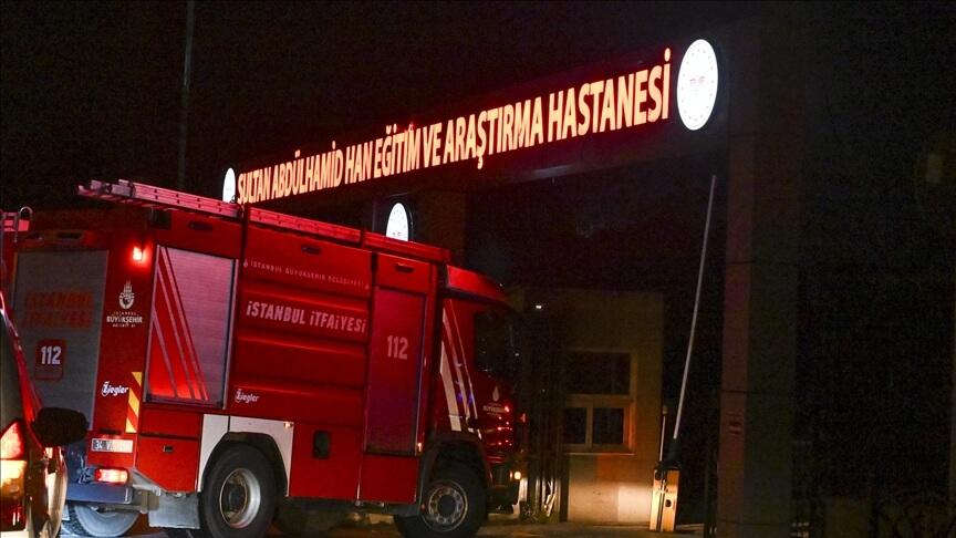 Üsküdar'da hastane yangını: 1 kişi hayatını kaybetti