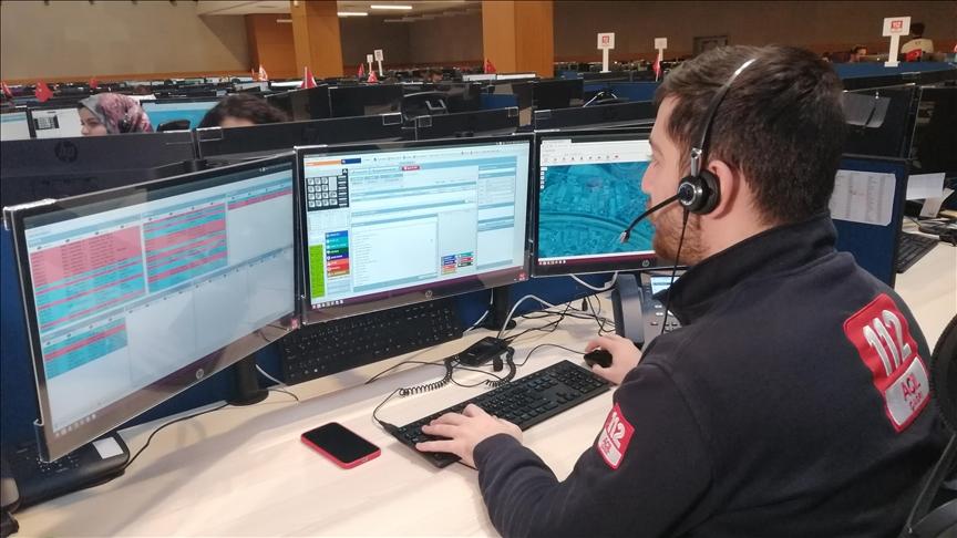 İstanbul'da 112'ye gelen çağrıların yüzde 62,5'i asılsız