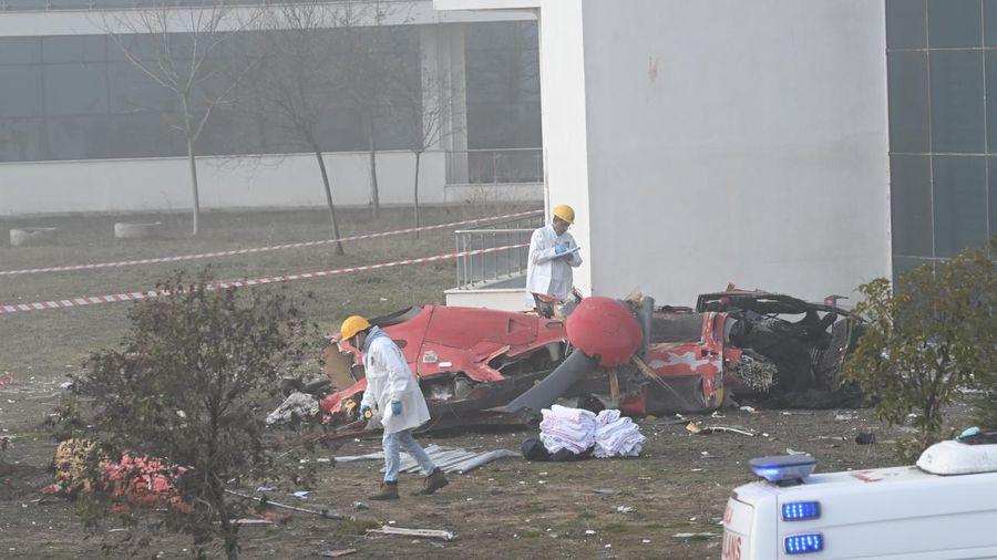 Sağlık Bakanlığından ambulans helikopter kazasına ilişkin açıklama: 2 müfettiş görevlendirildi