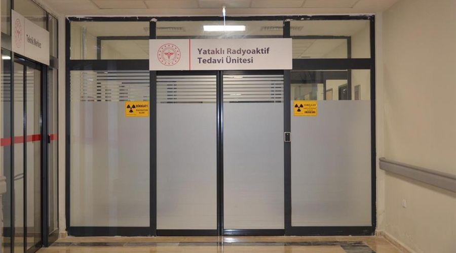 Erol Olçok Eğitim ve Araştırma Hastanesinde 'radyonüklid' tedavisi başladı