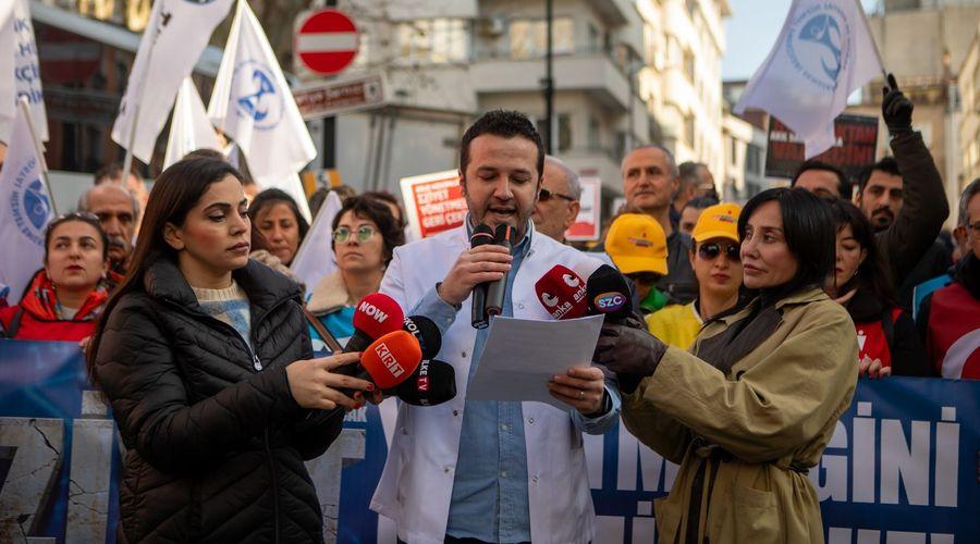 5 gün iş bırakan hekimler eylemde: 'Her ay devam edecek'