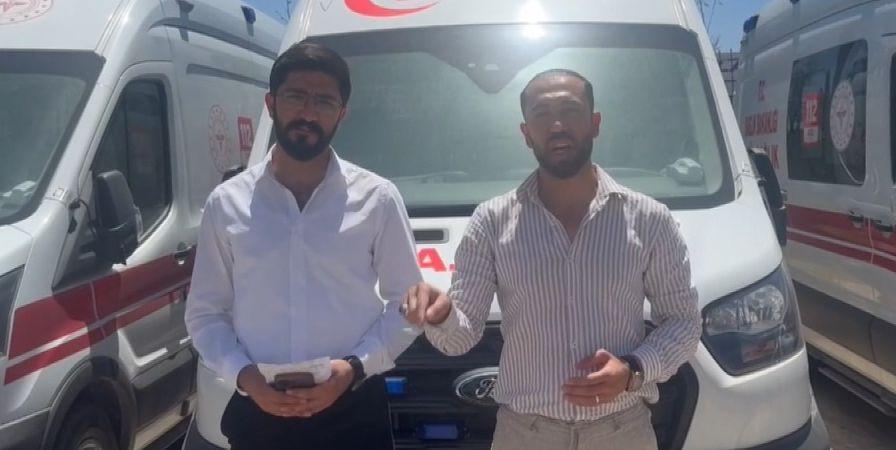 Diyarbakır'da yol isteyen ambulans şoförü darbedildi