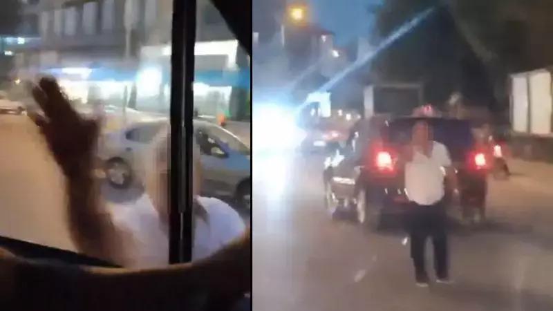 Ambulansa yumrukla saldırdı, adli kontrolle serbest bırakıldı