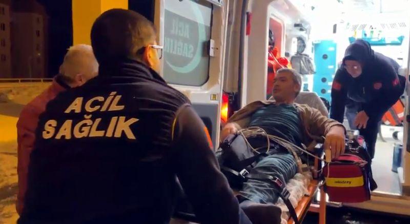 Ambulans uçak kalp hastası için havalandı