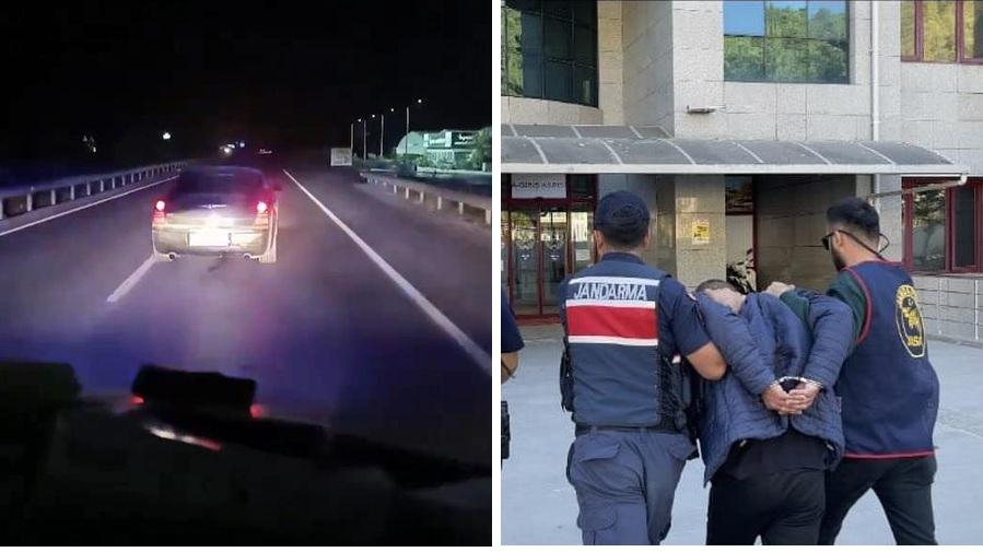 Antalya'da ambulansa yol vermeyen otomobilin sürücüsü tutuklandı