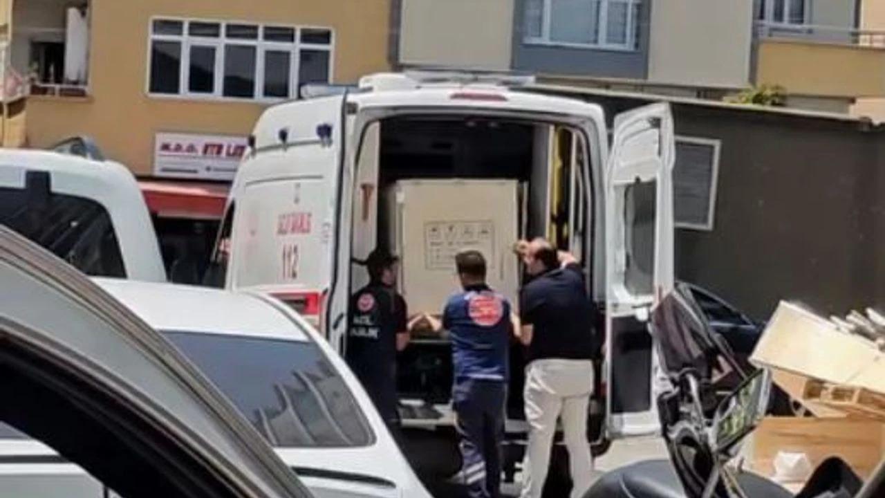 Ambulansa dolap yüklediler! O anlar kamerada