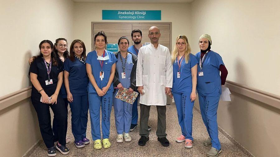 Ameliyat edilen hastadan doktor ve hemşirelere teşekkür mektubu
