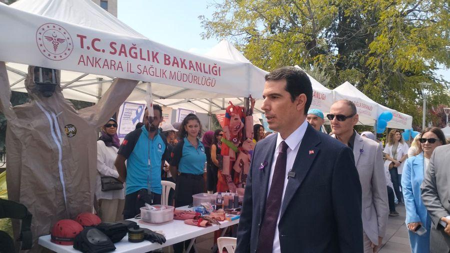 Ankara'da 'Sağlık Sokağı' kuruldu