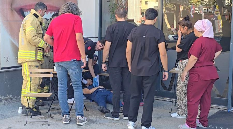 Ataşehir’de diş kliniğinde oksijen tüpü patladı: 2 yaralı