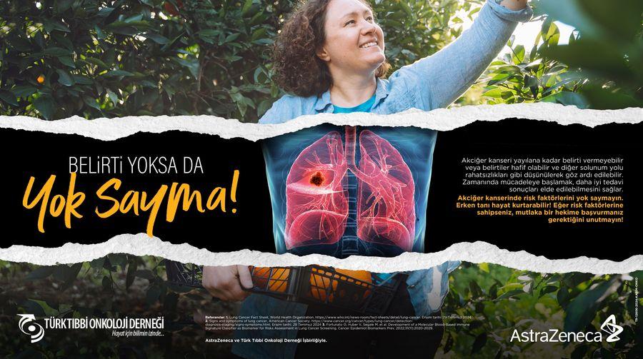 AstraZeneca Türkiye, Akciğer Sağlığı İnisiyatifi'ni hayata geçirdi