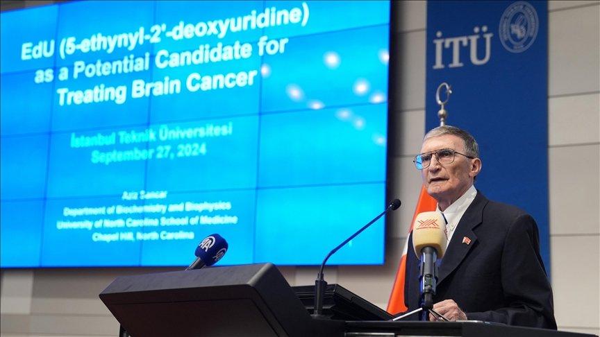 İTÜ akademik yılı açılış töreni, Aziz Sancar'ın 'beyin kanseri tedavisi' dersiyle başladı
