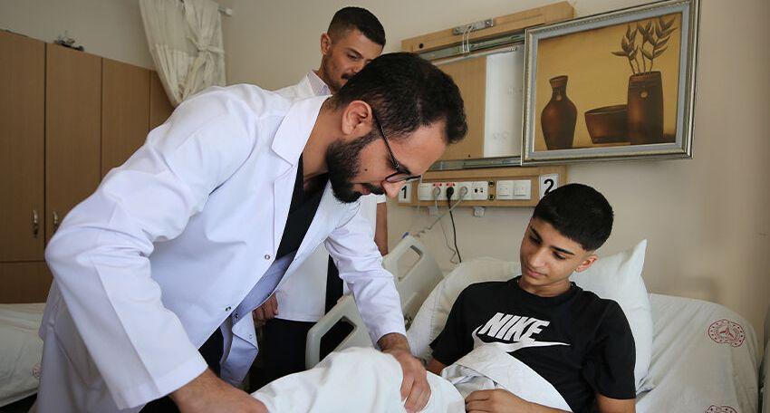 Mardin'de bacağında 5 tümör tespit edilen çocuk ameliyatla sağlığına kavuştu