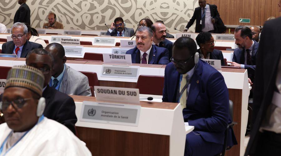 Sağlık Bakanı Koca, İsviçre'de sağlık bakanlarıyla görüştü