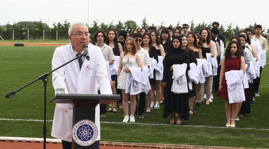 Tekirdağ'da geleceğin hekimleri beyaz önlüklerini giydi