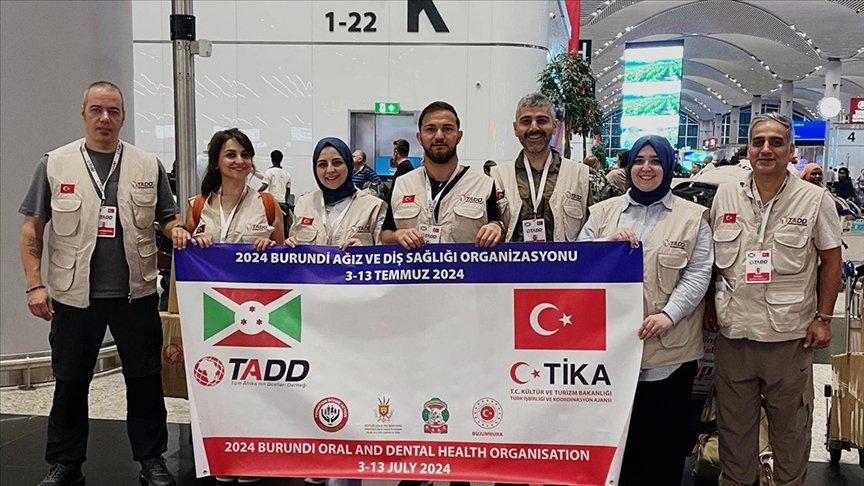 Türk sağlık çalışanları Burundi'de binlerce kişiye sağlık hizmeti veriyor
