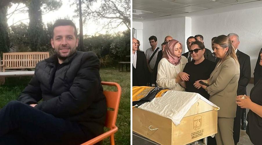 Çanakkale'deki patlamada hayatını kaybeden sağlık personeli için tören