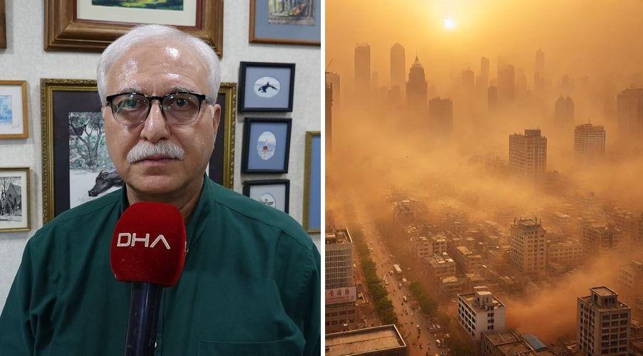 3 gün boyunca etkili olacak! Prof. Dr. Tevfik Özlü'den 'çöl tozu' uyarısı