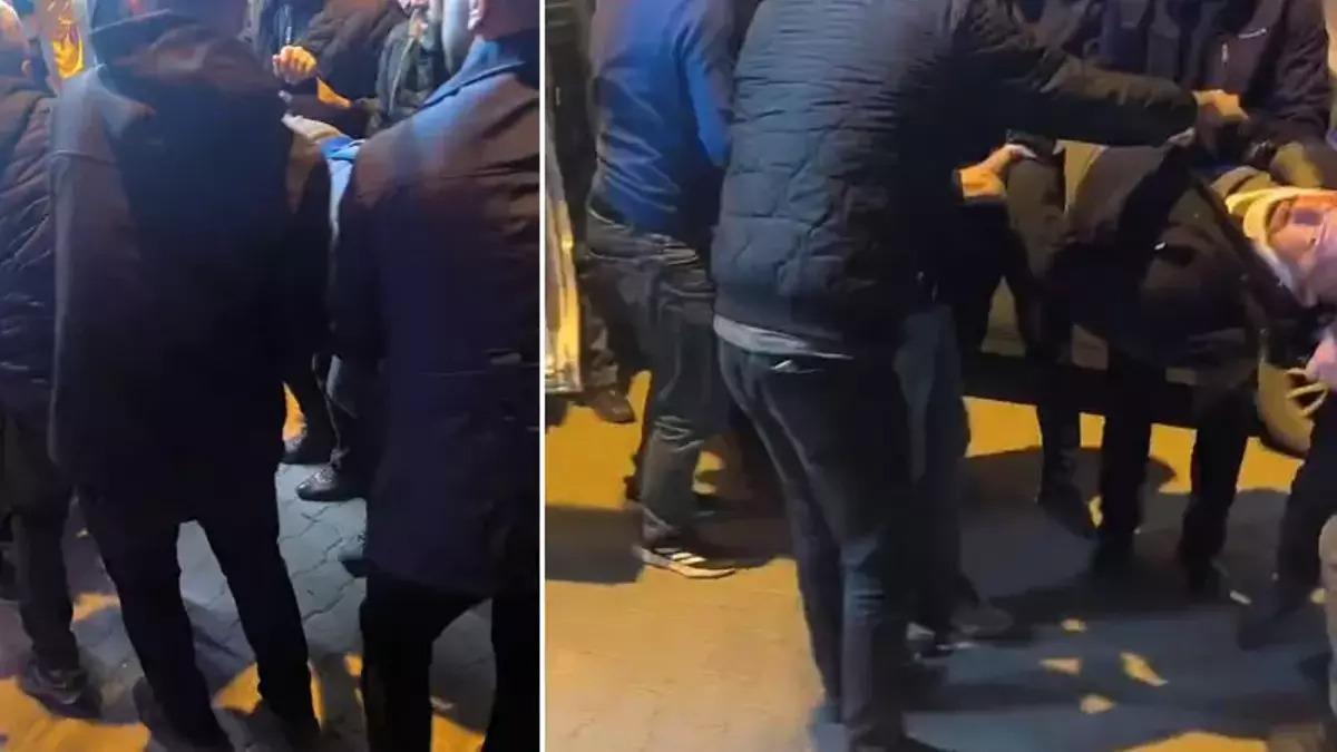 Motosikletin çarptığı yayanın dili boğazına kaçtı; ilk müdahaleyi olay yerinden geçen doktor yaptı