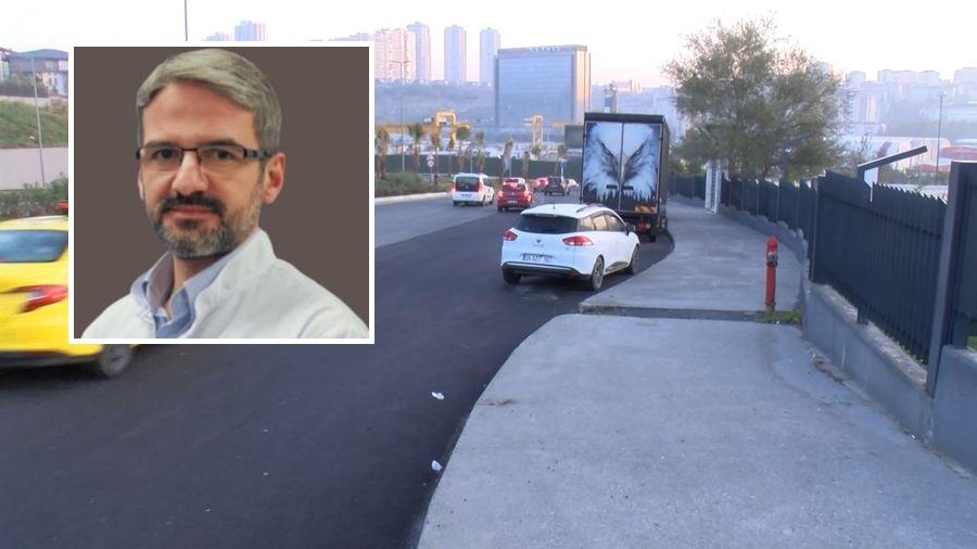 Profesöre trafikte saldırı: Silahlı ve maskeli 4 kişi dövüp aracını çaldı!