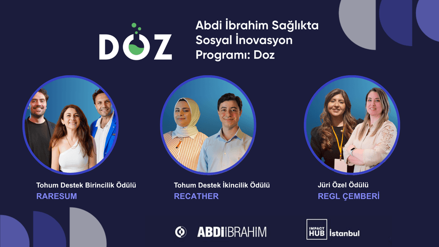 Abdi İbrahim’den sağlık girişimciliğine destek: Tohum Destek Ödülü sahiplerini buldu