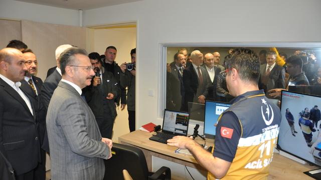 Türkiye'nin üçüncü Bölge Acil Sağlık Eğitim Araştırma Uygulama ve Simülasyon Merkezi açıldı