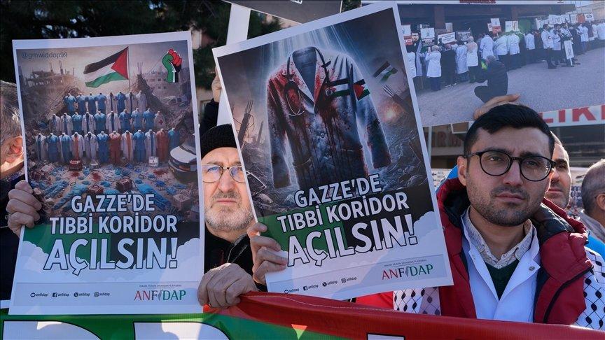 Ankara'da Gazze'deki Kemal Advan Hastanesi müdürünün serbest bırakılması çağrısı