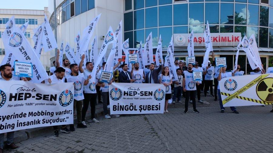HEP-SEN Başkanı: Sağlık çalışanları radyasyon tehlikesi altında