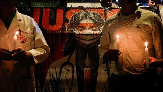Hindistan'da son 10 yılın en büyük doktor grevi yapıldı