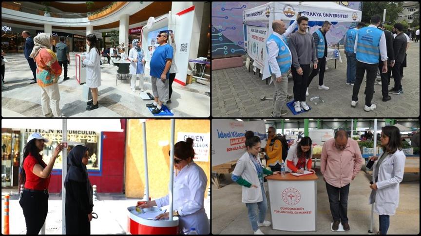 'İdeal Kilonu Öğren, Sağlıklı Yaşa' kampanyasına bir haftada 551 bin 980 kişi katıldı