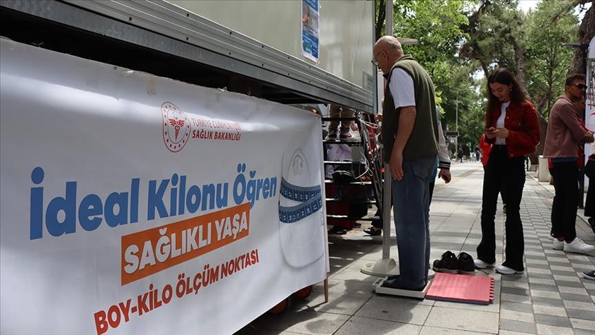 Sağlık Bakanlığı: 5 milyona yakın kişinin boy-kilo ölçümü yapıldı; yüzde 35'i fazla kilolu