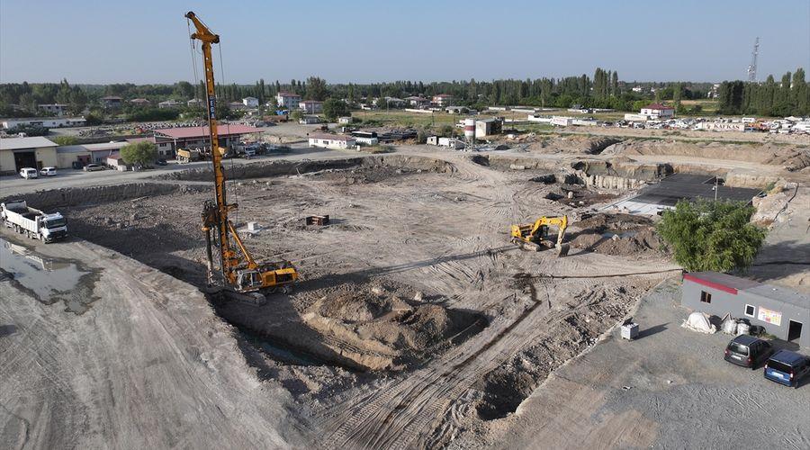 Iğdır'da 400 yataklı devlet hastanesinin inşaatına başlandı