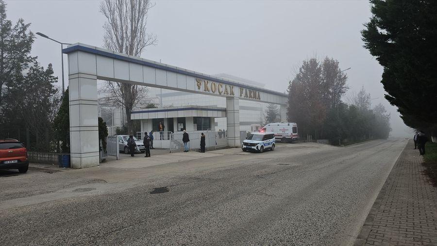 Tekirdağ'da ilaç fabrikasında patlama: 3 işçi hastaneye kaldırıldı