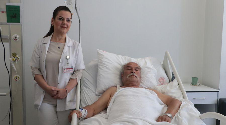 İnme geçiren hasta, 'altın saat' dilimindeki müdahale ile sağlığına kavuştu