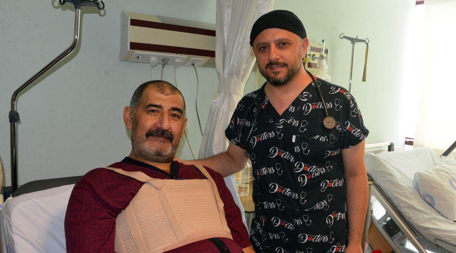 7 saat süren zorlu ameliyat: Kalbinden 10 santim büyüklüğünde kitle çıkarıldı
