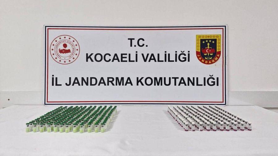 Kocaeli'de 360 adet gümrük kaçağı botoks ilacı ele geçirildi