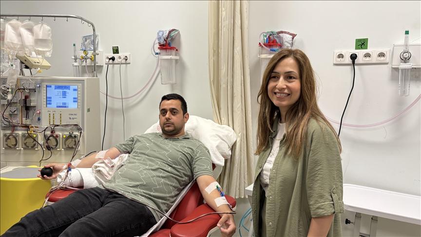 Samsun Eğitim ve Araştırma Hastanesinde 100. kök hücre bağışı kutlandı