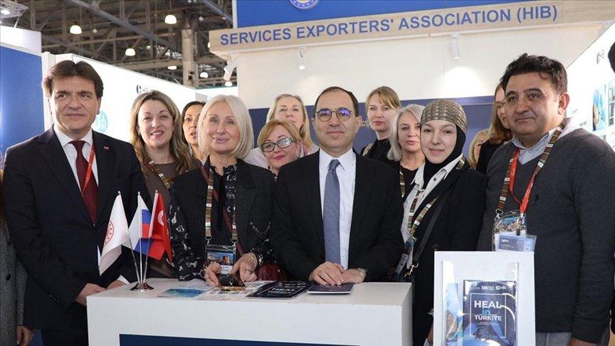 Türk sağlık turizmcileri Moskova Uluslararası Turizm ve Seyahat Fuarı'na katıldı