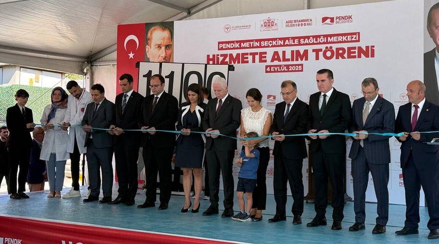 Pendik Metin Seçkin Aile Sağlığı Merkezi açıldı