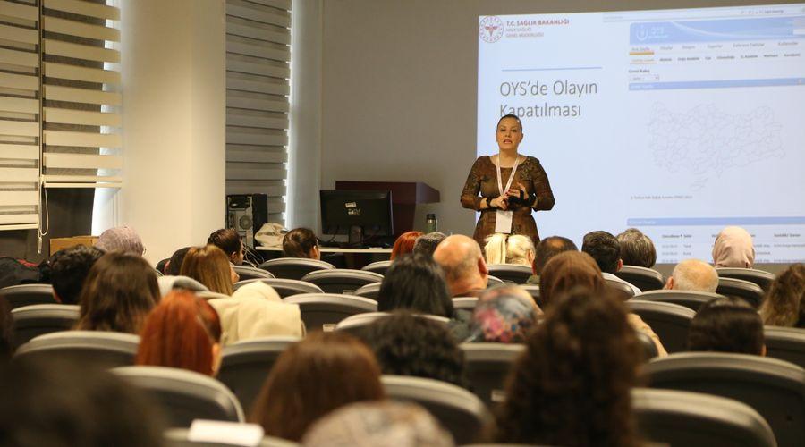 Diyarbakır'da 'Bulaşıcı Hastalıklarla Mücadele ve Erken Uyarı Cevap Sistemi' eğitimi