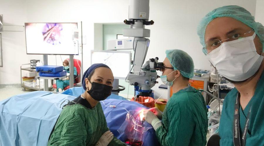 Samsun Eğitim ve Araştırma Hastanesinde ilk kornea nakli gerçekleştirildi