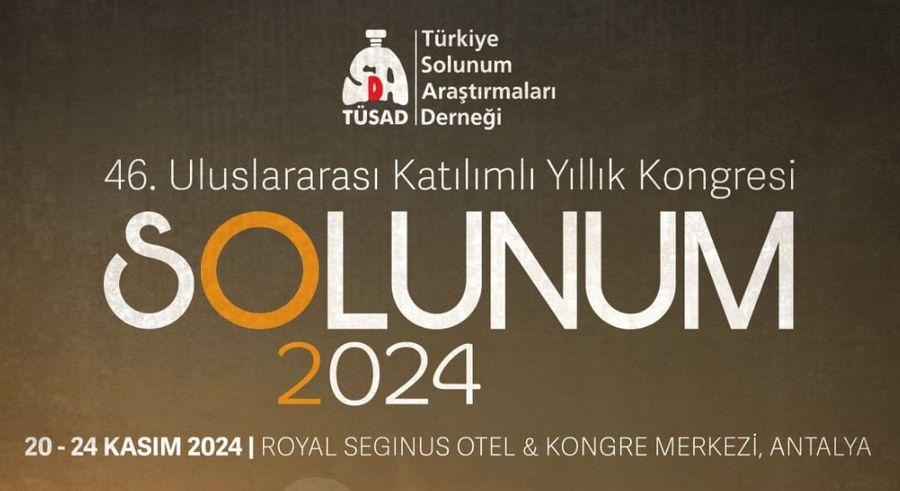 SOLUNUM 2024’te solunum sağlığının geleceği ele alınacak
