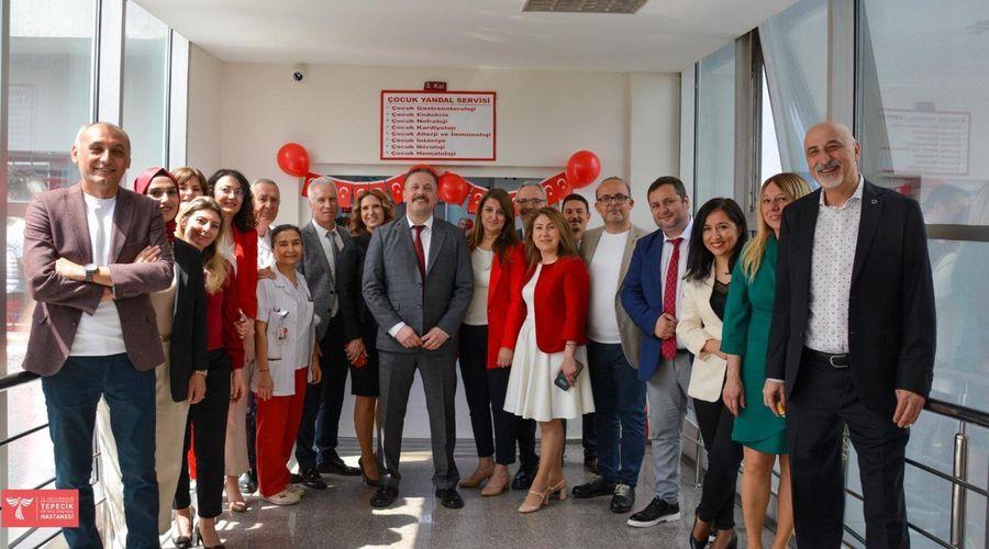Tepecik Eğitim ve Araştırma Hastanesi Çocuk Kliniği yenilenen yüzüyle hizmete açıldı