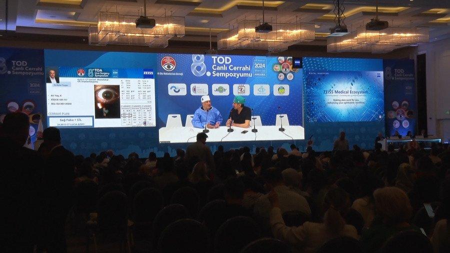 Göz hekimleri 8’inci Canlı Cerrahi Sempozyumu'nda buluştu
