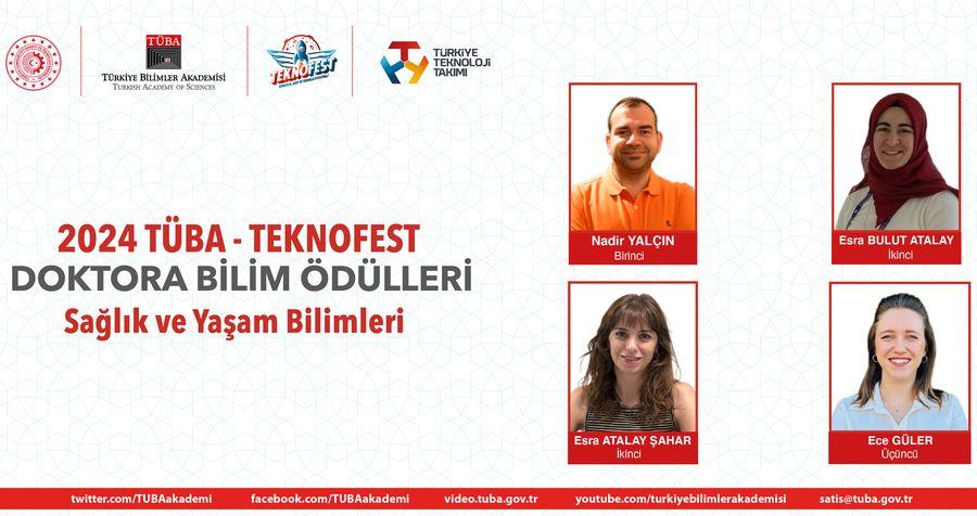 2024 TÜBA - TEKNOFEST Doktora Bilim Ödülleri açıklandı